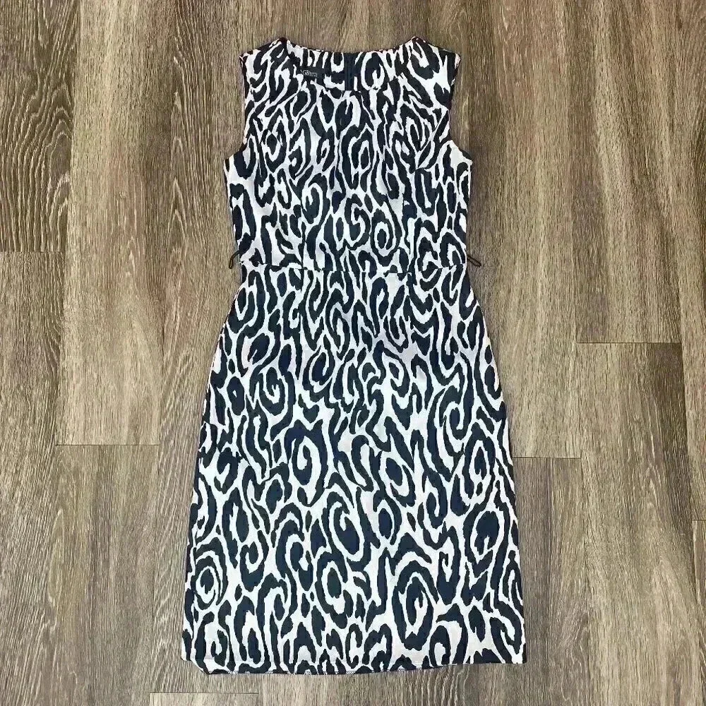 Womens AGB Black and White Dress - 4P - Picture 1 of 12